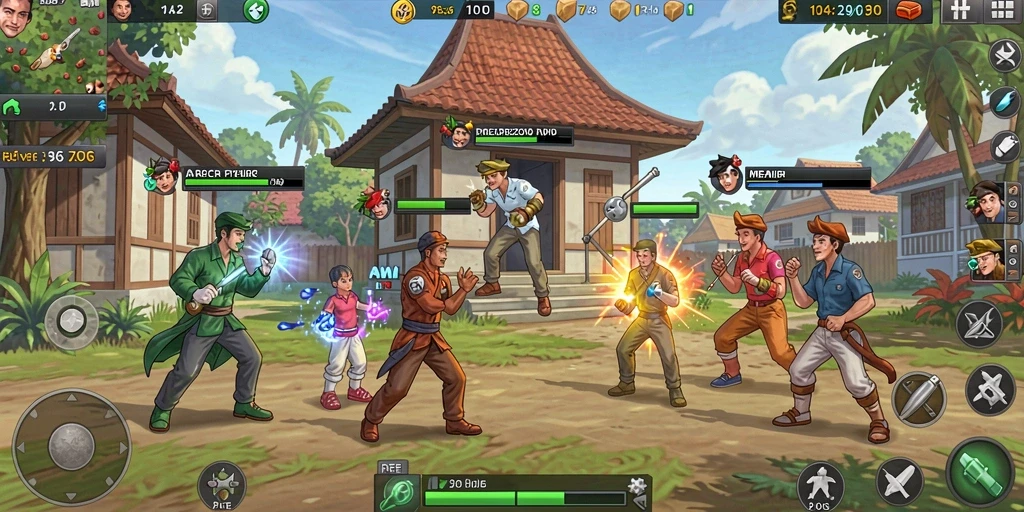 win4d - Pengalaman multiplayer yang seru dan kompetitif.